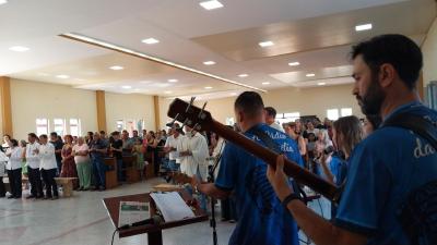 Festa em Louvor a São Sebastião em Campo do Bugre Marcou Encerramento do Ciclo do Padre Edinaldo Mendes